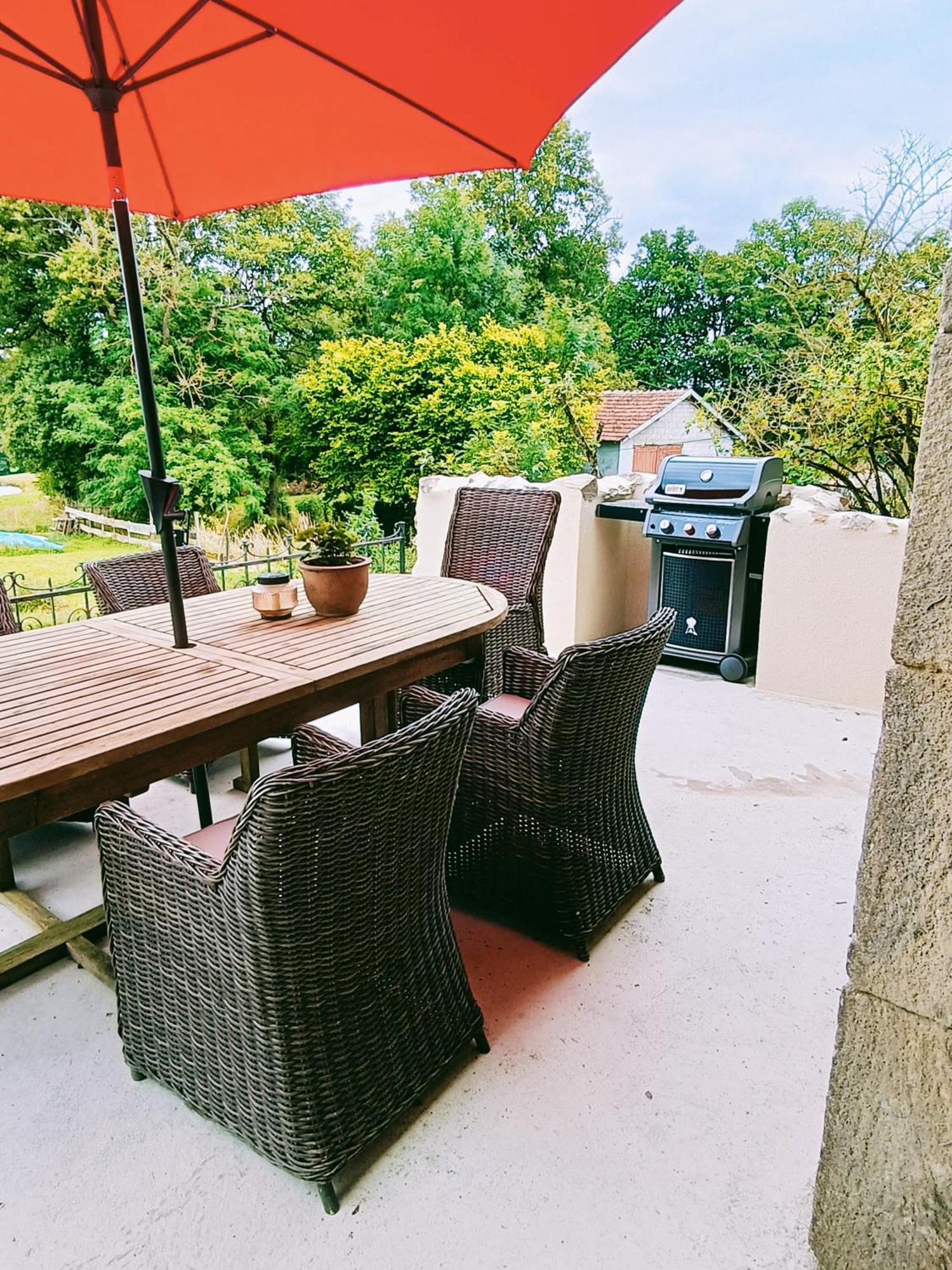 A L'Ombre Du Marronnier Gites La Peruse Ngoại thất bức ảnh